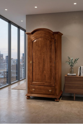 Armoire de chambre Armoire de luxe en bois Armoires Meubles Marron neufs