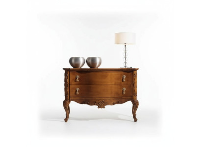 Commode Mobilier de luxe Design Bois Chambre Armoire en bois Marron Nouveau