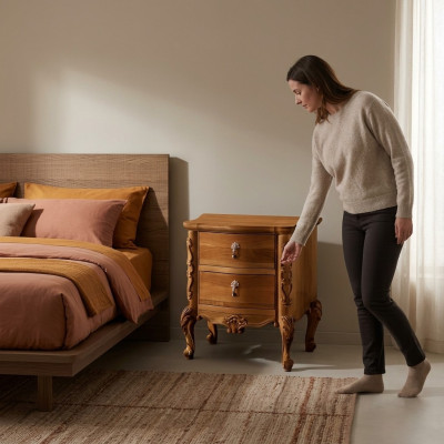 Table de chevet Console de nuit Design Table d'appoint Chambre Tables de chevet
