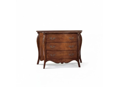 Commode Marron de style italien en bois Meubles design classique Nouveau