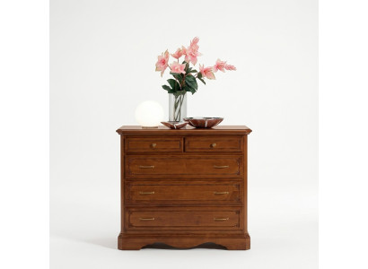 Commode de luxe Console Classique Chambre en bois Design moderne Marron