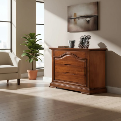 Commode en bois Armoire de design Commodes classiques Armoires Armoires Meubles Bois neuf