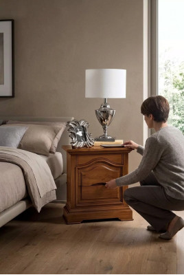 Table de chevet Meuble de design Tables de chevet Bois Chambre Table d'appoint nouvelle