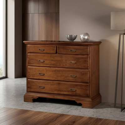 Commode Armoire Style Classique Commode de Luxe en Bois Chambre de Luxe