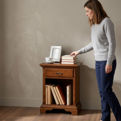 Table de chevet Consoles Table d'appoint nouvelle NightConsoles Design en bois nouvelle