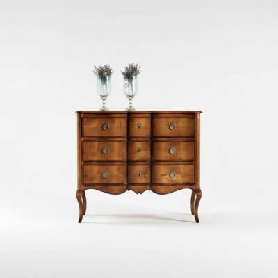 Commode marron Armoire de luxe Design Style Chambre classique nouvelle