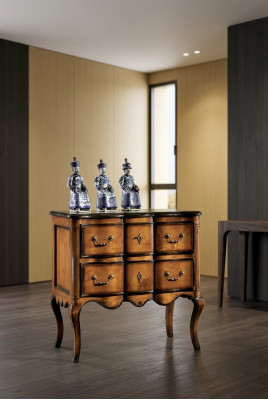 Commode avec 2 tiroirs Buffet en bois Armoire Commodes Marron neuf