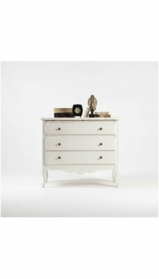 Style de meuble italien Commode blanche Buffet en bois de designer Meuble neuf