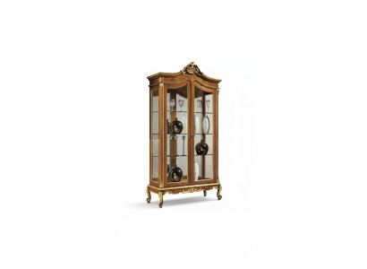 Vitrine en verre Vitrine Meuble Armoire en bois Présentoirs de luxe Armoire en bois nouveau