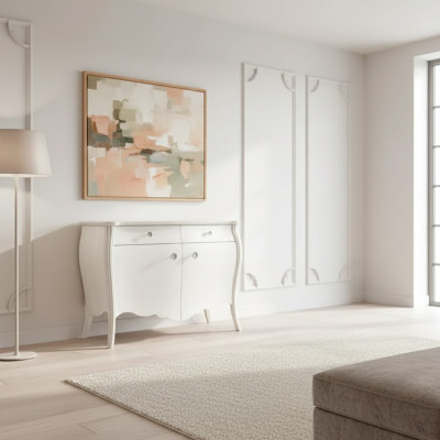 Bahut Bahut Blanc Bahuts Armoire en bois massif Meubles Commodes