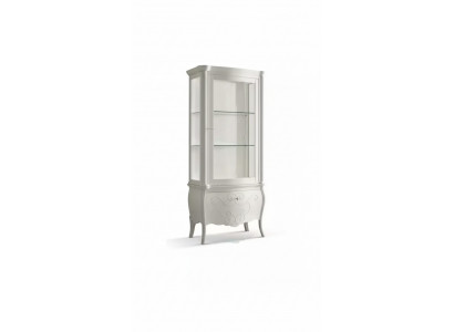 Vitrine classique Commode Vitrine Armoire Meuble vitrine en verre