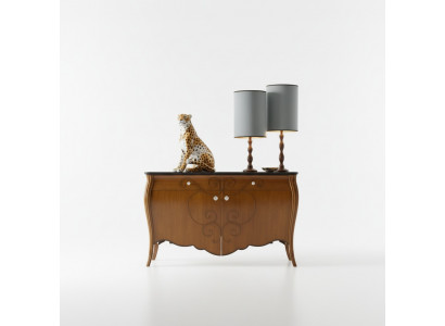 Sideboard in Madera Marrón Cómodas Muebles italianos Mobiliario Gabinetes