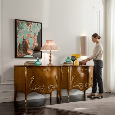 Buffet Armoire en bois Commode Armoires Meubles Mobilier italien