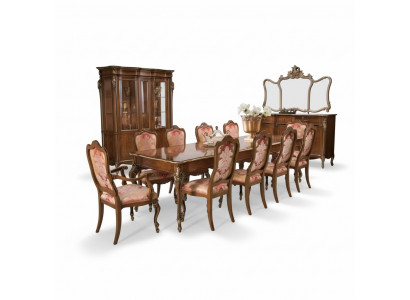 Table à manger 10 chaises Groupe Salle à manger Salon Suite Set de meubles 11 pièces