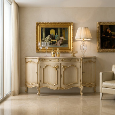 Bahut meuble en bois de style buffet Nouveau design de meubles italiens