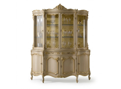 Salon Vitrine Armoire en Verre Armoires Vitrines Bois Meubles Italiens