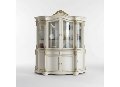 Vitrine Meubles de luxe italiens présentoirs buffet armoire en verre design
