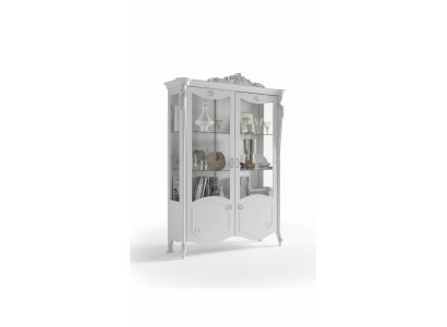 Le style luxueux de l'armoire de garde-robe affiche le design du buffet de la vitrine de l'ameublement italien.