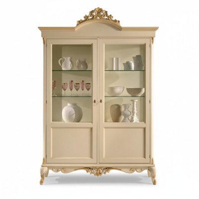 Conception Armoire en bois Vitrine Armoires Mobilier de style italien Bahut