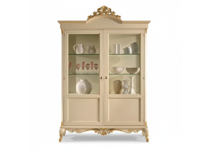 Conception Armoire en bois Vitrine Armoires Mobilier de style italien Bahut