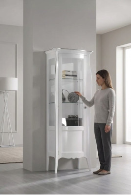 Vitrine de designer Buffet Armoires de design Meuble italien Armoire en bois de luxe