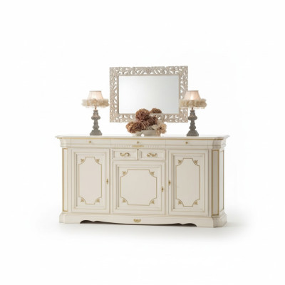 Commode Buffet Armoire Bois Commodes Meubles italiens En bois massif Neuf