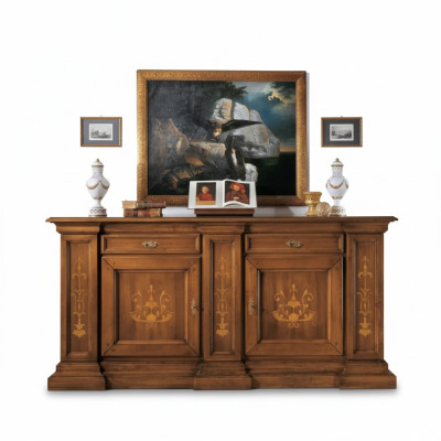 Bahut Salon Design nouveau Mobilier de Luxe Marron Bahut en Bois nouveau