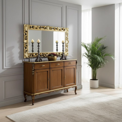 Buffet en bois meubles de style italien de luxe Commodes de style classique nouveau