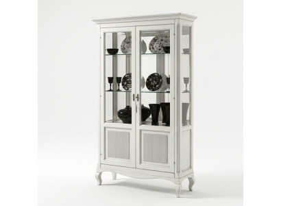 Vitrine Buffet vitrines Armoire en verre de luxe Design en bois Meubles Italie
