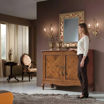 Armoire solide Commode Buffet Brun Commodes Buffet Mobilier neuf
