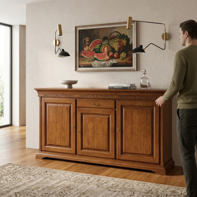 Meuble de design Buffet Mobilier classique Salon Armoire Nouveau