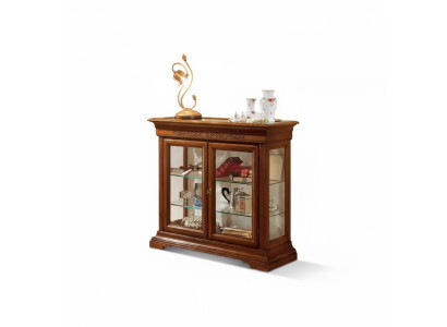 Vitrine Meubles de luxe italiens Armoires vitrées Armoire en verre Conception de cabinets