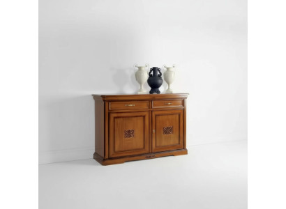 Buffet de luxe en bois Mobilier de salon Armoire marron Commode nouvelle