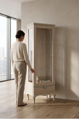 Vitrine Meubles de luxe italiens, vitrines, meubles latéraux, armoire vitrée design