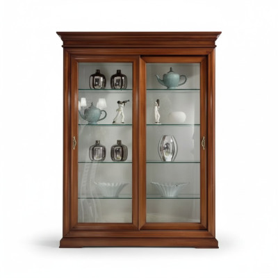 Armoires classiques Vitrines Meubles de salon Armoire de luxe Vitrine en verre