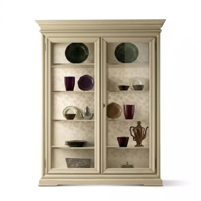 Vitrine de luxe en bois Armoire de designer Vitrines Armoires de salon neufs
