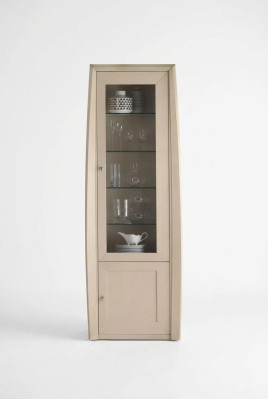 Vitrine Meubles italiens Salon Armoire Vitrine en verre Armoires neuves