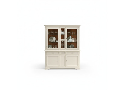 Vitrine Salle à manger Buffet en bois Mobilier Salle de séjour Buffet en verre Armoire