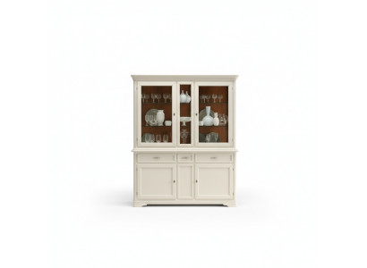 Vitrine Salle à manger Buffet en bois Mobilier Salle de séjour Buffet en verre Armoire