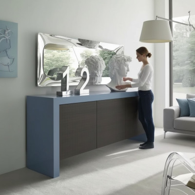 Commode Salon Bois Buffet Armoire Mobilier de Luxe Italien