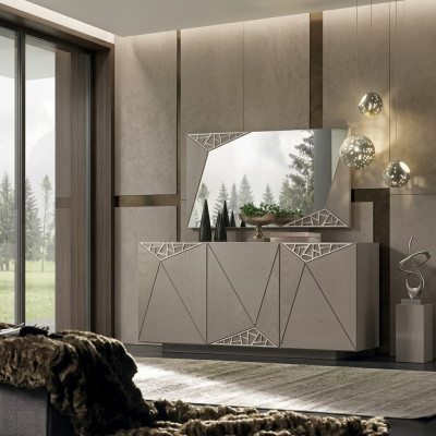Buffet Bois Commodes Salon Armoire Armoires Italie Buffet