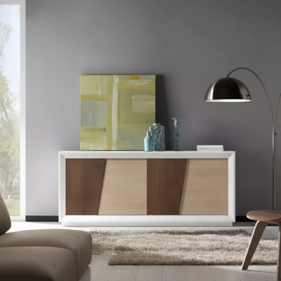Bahut Brun Commodes en Bois Armoire Meubles Nouveau