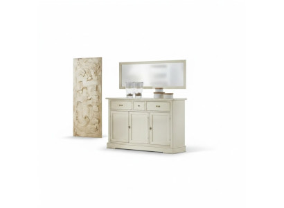 Buffet de luxe Commode Armoire Étagère Meuble Armoire en bois Italie Garde-robe