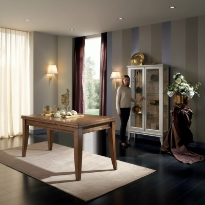 Vitrine Italienne Armoires Design en Verre de Luxe Présentoir de Meubles Blanc Nouveau