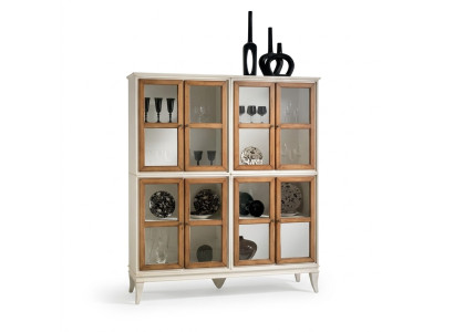Vitrines Vitrines Vitrines Bois Mobilier de luxe Salon Armoire Blanche Nouvelle