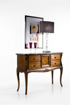 Commode en bois Meubles italiens Armoire Consoles Commodes Console neuve