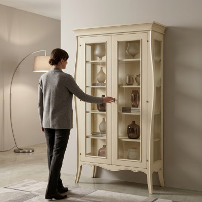 Vitrine d'exposition de meubles italiens Armoire Armoires de présentation Design Salon neuf