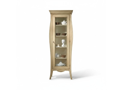 Buffet Vitrine de Luxe Armoire en Verre de Style Classique Italien Meubles