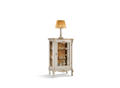 Vitrines d'affichage de vitrines de magasin Style Armoire en verre Design classique en bois Meubles