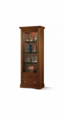 Meuble de design en bois de luxe Vitrine Armoire Style Buffet Italien Nouveau